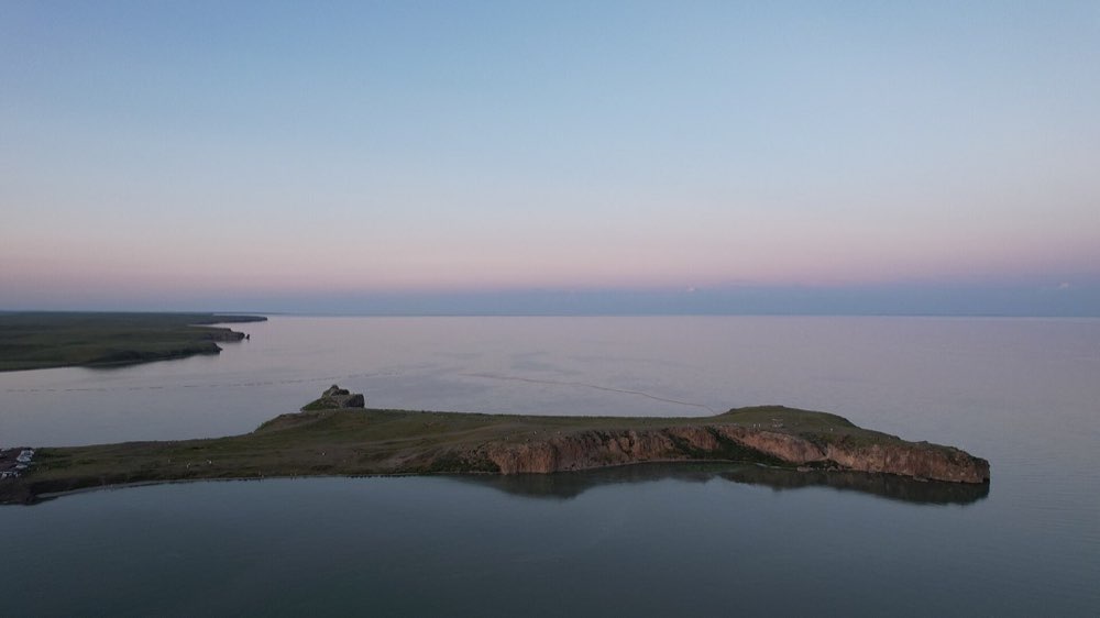 成吉思汗拴马桩实景