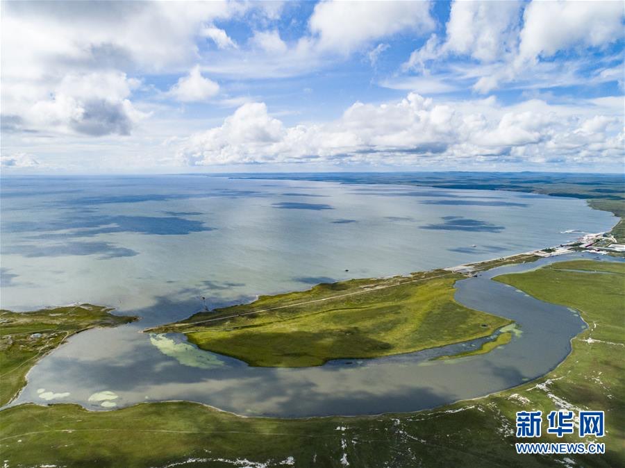 呼伦湖沿线实景